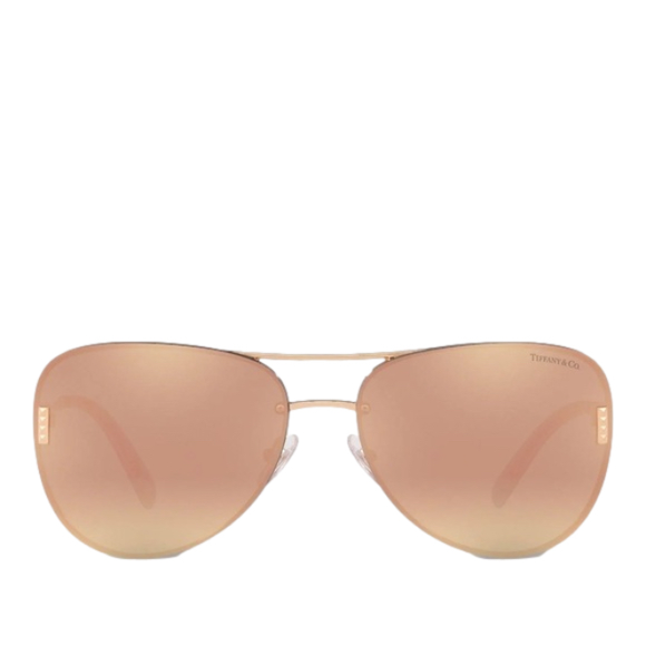 Tiffany & Co. Accessories - Tiffany & Co. TF 3066 61054z rubedo metal sunglasses with rose gold mirror lens